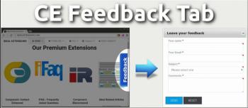 Feedback Site Tab for Contact Enhanced